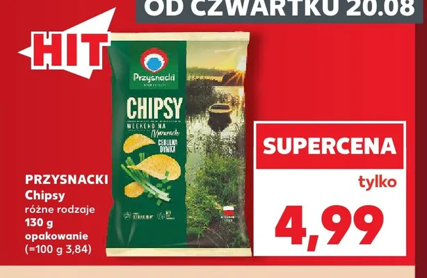 Chipsy Przysnacki promocja w Kaufland