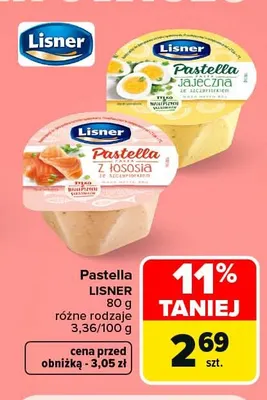 Pastella Lisner promocja w Carrefour