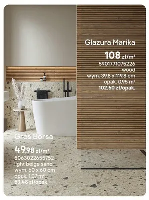 Gres Cersanit Borsa light beige sand promocja w Castorama