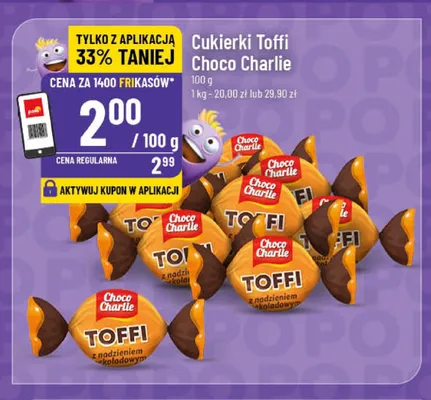 Cukierki Toffi Choco Charlie promocja w POLOmarket