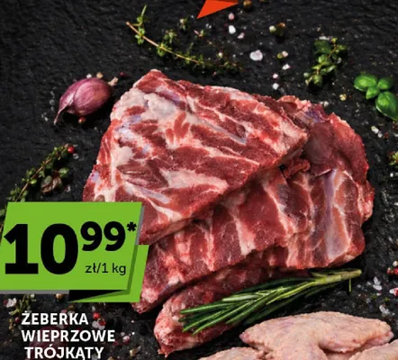 Żeberka wieprzowe trójkąty promocja w ABC