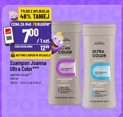 Szampon Joanna Ultra Color promocja w POLOmarket