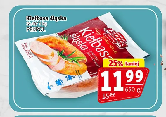 Kiełbasa śląska Nove promocja w Prim Market