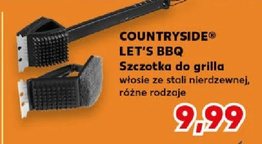 Szczotka do grilla Countryside Let's Bbq promocja w Kaufland