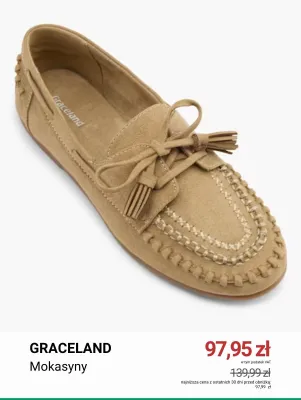 Mokasyny Graceland promocja w Deichmann
