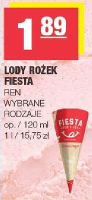 Lody rożek promocja w SPAR