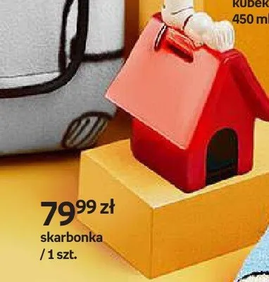 Skarbonka Snoopy promocja w Empik