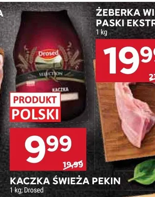 Żeberka wieprzowe paski ekstra mięsne promocja w Stokrotka