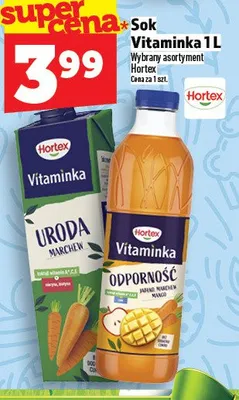 Sok Vitaminka promocja w TOPAZ