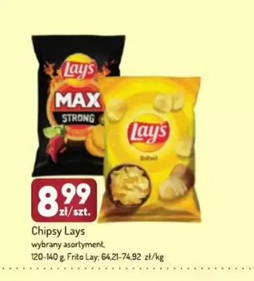 Chipsy Lays Max Strong promocja w Avita
