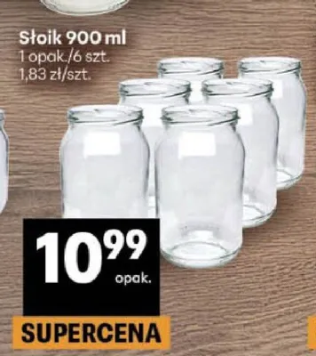 Słoik 900 ml 6-pak promocja w Delikatesy Centrum