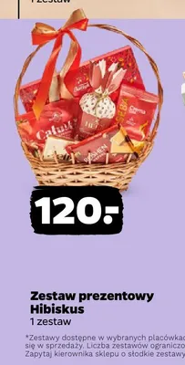Zestaw prezentowy Hibiskus promocja w Netto