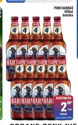 Piwo Harnaś promocja w Tomi Markt