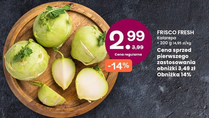 Kalarepa promocja w Frisco