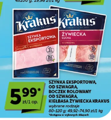 Boczek Rolowany od Szwagra Krakus promocja w ABC
