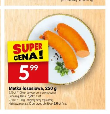 Metka łososiowa Białecki promocja w Twój Market