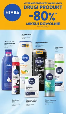 Balsam do ciała Nivea promocja w Intermarche