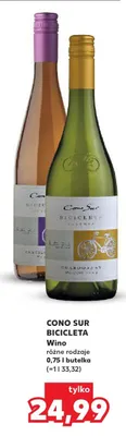 Wino CONO SUR BICICLETA promocja w Kaufland