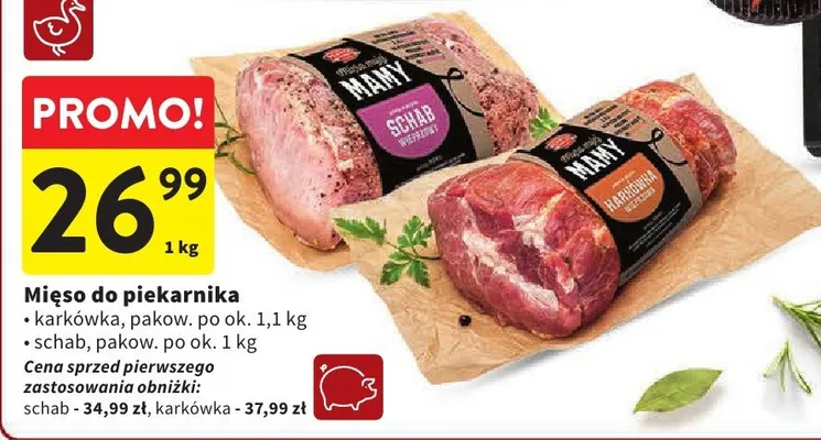 Mięso do piekarnika karkówka promocja w Intermarche
