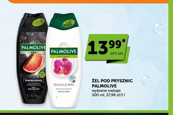 Żel pod prysznic Palmolive Naturals Orchid & Milk promocja w ABC