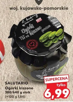 Ogórki kiszone promocja w Kaufland