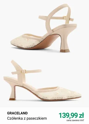 Czółenka z paseczkiem Graceland promocja w Deichmann
