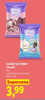 Chrupki Cloudy & Stormy jogurtowe promocja w Lidl
