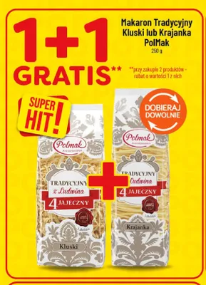 Makaron Tradycyjny Krajanka PolMak promocja w POLOmarket