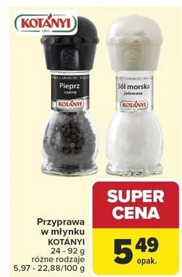 Pieprz promocja w Carrefour