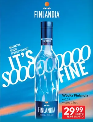 Wódka Finlandia promocja w Makro