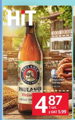 Piwo Paulaner Weissbier promocja w Selgros