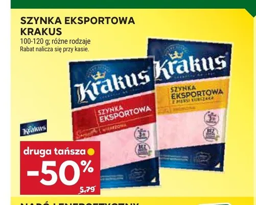 Szynka eksportowa Krakus promocja w Stokrotka