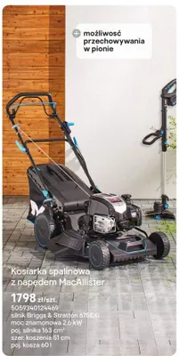 Kosiarka spalinowa z napędem promocja w Castorama