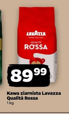 Kawa ziarnista Lavazza Qualità Rossa promocja w Netto