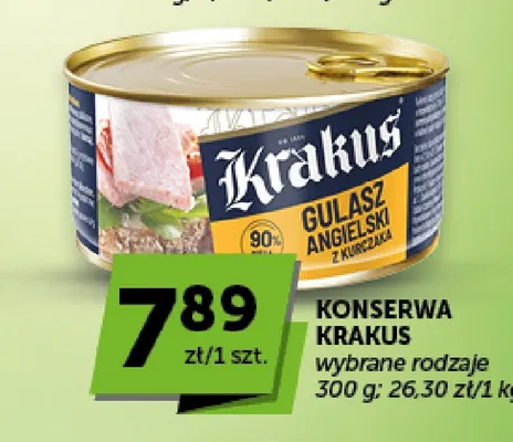 Konserwa Krakus promocja w Groszek