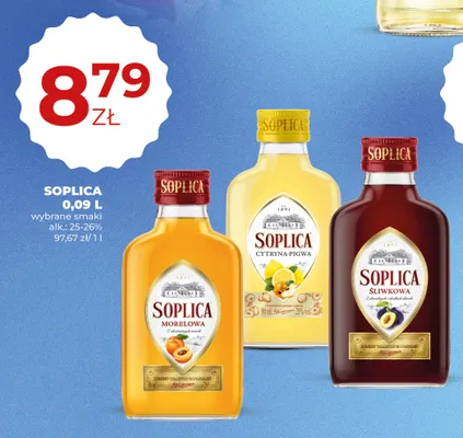 Likier Soplica Cytryna-Pigwa promocja w Duży Ben