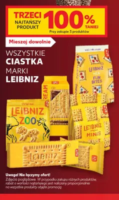 Herbatniki Leibniz Milk Fun Bites promocja w Kaufland