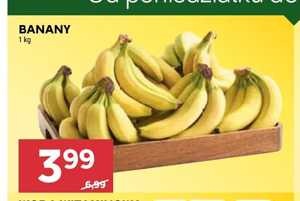 Banany promocja w Stokrotka