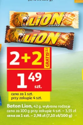 Baton Lion promocja w Auchan