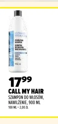 Szampon do włosów Nawilżenie Call My Hair promocja w Drogerie Natura