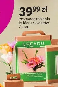 Zestaw do robienia bukietu z kwiatów CREADU promocja w Dzień Dziecka