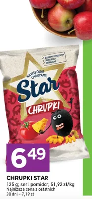 Chrupki Star ser i pomidor promocja w Stokrotka