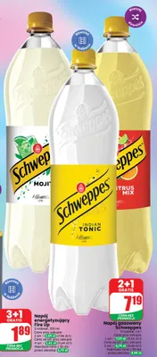 Napój gazowany Schweppes Citrus Mix promocja w Dino