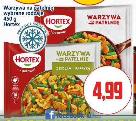 Warzywa na patelnię Hortex promocja w Kupiec