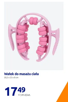 Wałek do masażu ciała promocja w Action