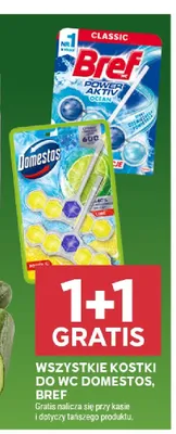 Kostka do WC Bref Power Aktiv Ocean promocja w Stokrotka