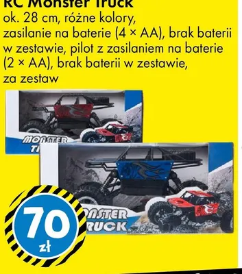 RC Monster Truck promocja w Tedi