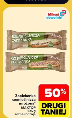 Zapiekanka rzemieślnicza mrożona Maxtop promocja w Carrefour