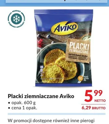 Placki ziemniaczane Aviko promocja w Makro