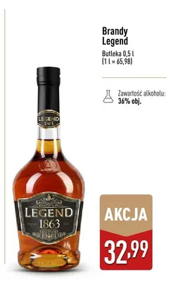 Brandy Legend promocja w Aldi